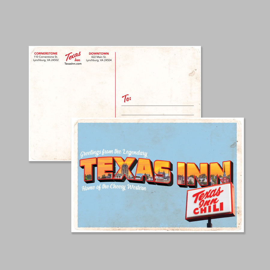 Texas Inn Postcard
